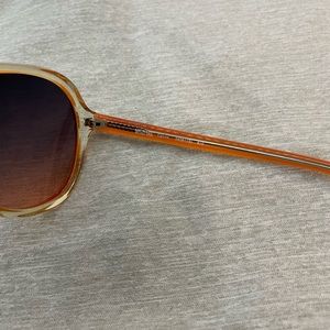 Michael Kors Aviator Style Sunglasses- orange. With case. Original. Authentic